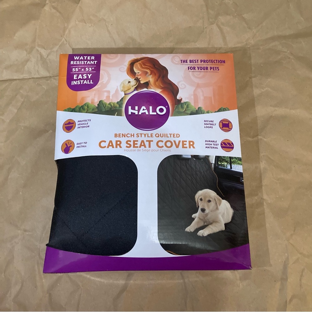 Halo seat cover